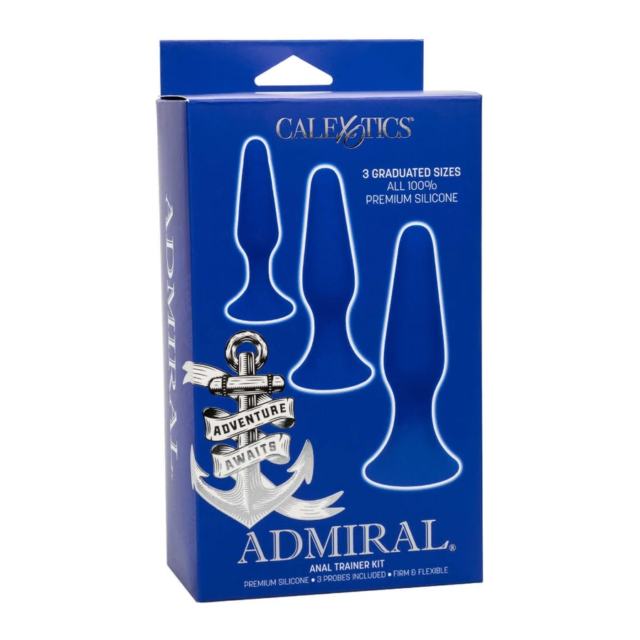 ADMIRAL - KIT 3 PLUG ANALI BLU